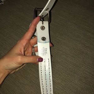 Accessories - 💋 BUY 1 GET 1 FREE White studded belt Accessories - 💋 BUY 1 GET 1 FREE White studded belt